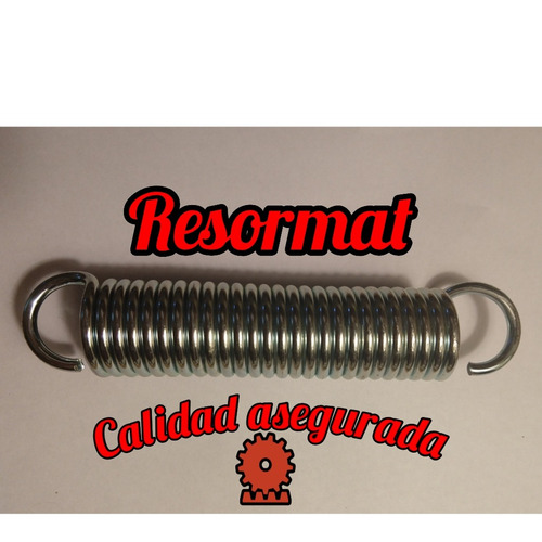 Resorte Cama Elástica 14 Cm X 10 Unidades