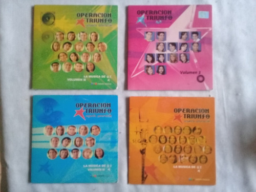 Cd Musical Operación Triunfo-academia Y Segunda Generación