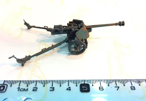Diorama Bunker Alemán Más Cañon Pak 40 - Escala 1/72 (Usado)