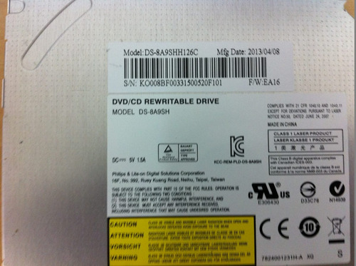 Gravador Dvd Acer E1-571-6_br62