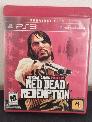 Red Dead Redemption Playstation 3 Ps3 