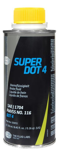 Liquido De Frenos Pentosin Super Dot 4 Volvo C30 2008/2013 2