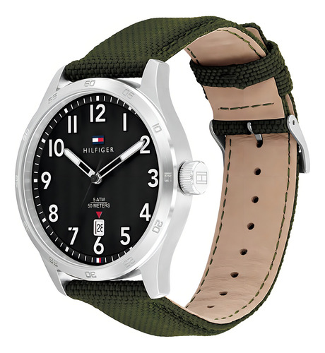 Relógio de tecido masculino Tommy Hilfiger 1710593 Forrest