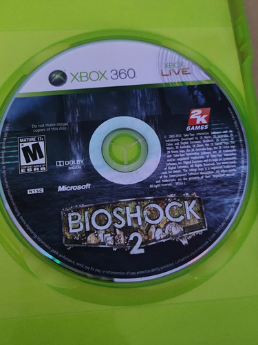 Bioshock 2 Xbox 360 Fisico