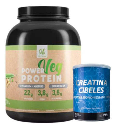 Vegan Protein 2lb Cibeles + Creatina Cibeles 350g