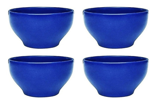 Bowl Ceramica X4 Cereales Sopero 14,5cm Colores 600c