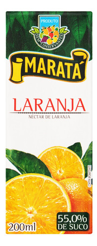 Suco de laranja  Maratá sem glúten 200 ml 