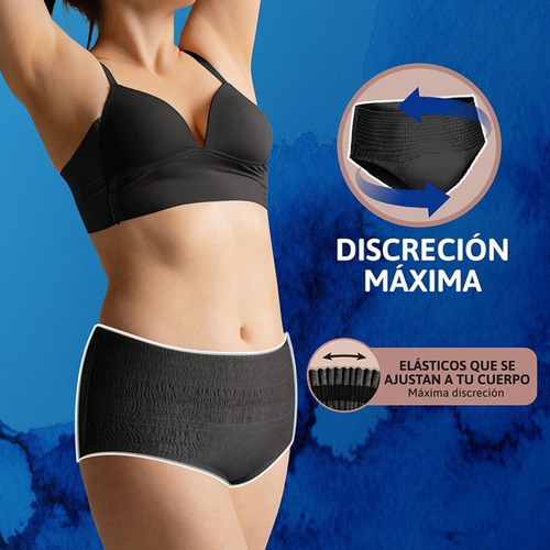 Tena Discret Negro G 13 Grande