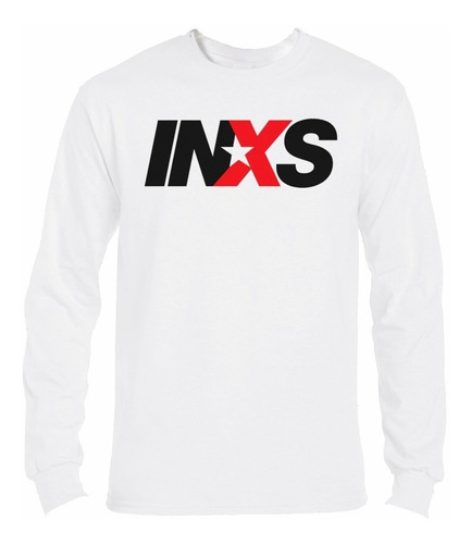 Polera Ml Inxs Logo Rock Abominatron