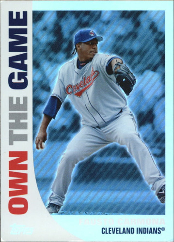 2008 Topps Own The Game #otg25 Fausto Carmona Indios Mlb