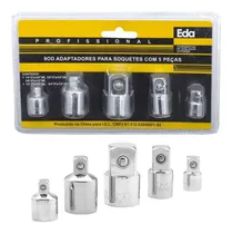 Comprar Kit Jogo De Adaptadores Para Soquetes Crv Cu002F 5 Peças 9od Eda