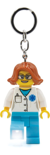 Llavero Con Luz Lego Classic Doctor - Figura De 3 Pulgadas D