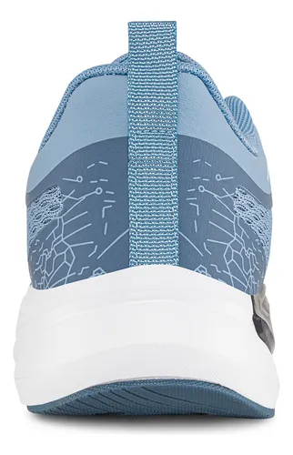 Tenis Running Hoshy Azul Para Mujer Croydon
