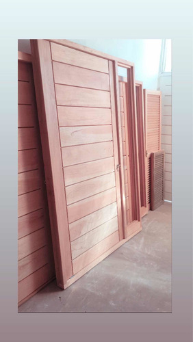 Imagen 9 de 9 de Puerta De Entrada, Exterior, Madera, Cedro