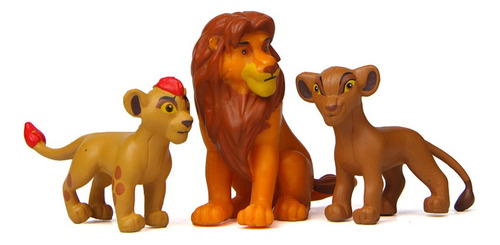 Bonecos Rei Leão Simba Timão Pumba 12 Miniaturas 3,30 A 4,10