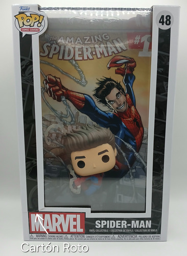 Funko Pop Cómic Cover Spider Man 48 The Amazing Spider Man (Usado)