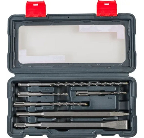 Set Kit Mechas Sds Plus Kwb Punta Cincel 6 Piezas 