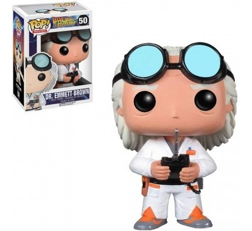 Funko Pop Dr Emmett Brown Back To The Future 50