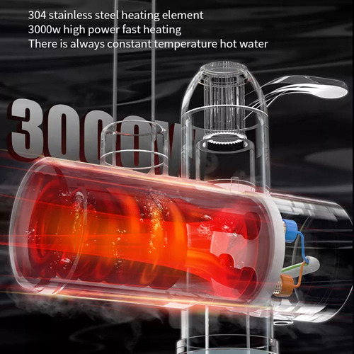 Torneira De Aquecedor Elétrico Instantâneo De Água Sem Tanqu Acabamento Us(110v) Cor Across