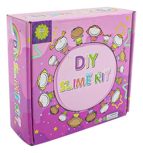 Mini Butter Slime Kit, 16 Unidades, Slime Charms Para Menino
