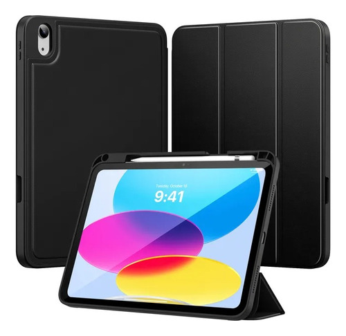 Estuche Smart Case + Vidrio Para Tablet Samsung A9 Plus X215