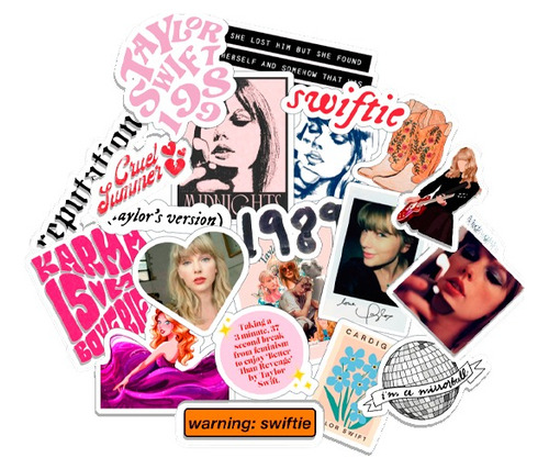 Stickers Taylor Swift Eras Tour En Plancha Deco Regalos