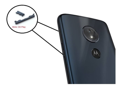Teclas Laterais Botão Power E Volume Motorola Moto G6 Play