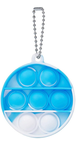 Mini Push Pop-up Sensorial Burbuja Juguete Llavero 5pcs