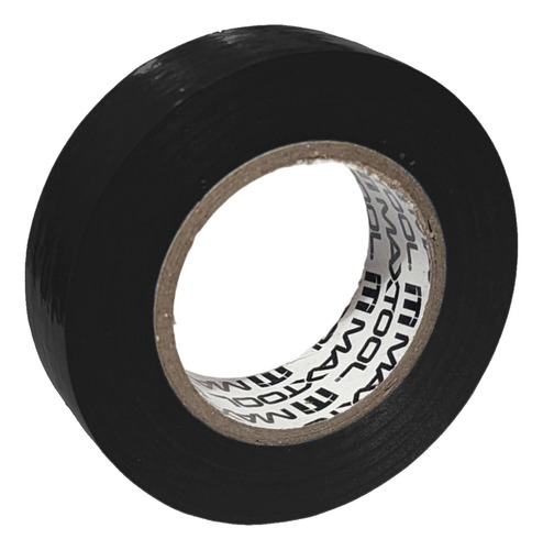 Pack 12 Cintas De Aislar Negro 15 Metros X 18mm Maxtool Cinta Aislante