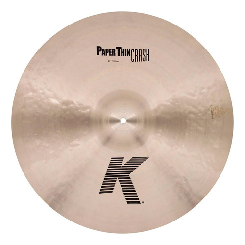 Platillo Serie K Paper Thin Crash 21  K2821 Zildjian