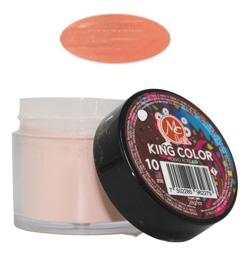 Mc Nails Polvo Acrílico 1 Oz Para Uñas Acrílicas King Color Color King Color 10