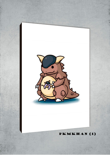 Cuadros Poster Pokemon Kangaskhan 50x70 (han 1)