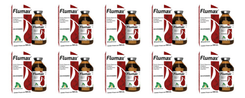 Kit Com 10 Flumax 100 Ml (flunixina)