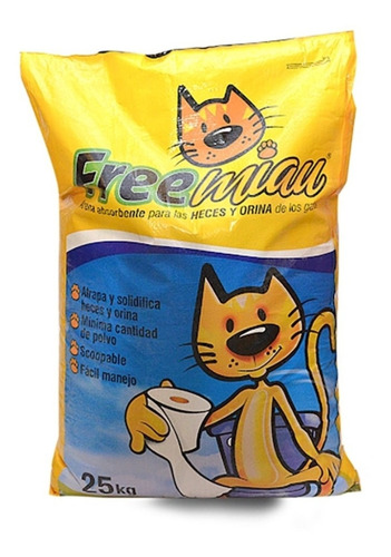 Arena Free Miau 25 Kg