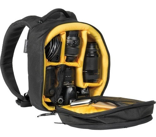 Imagem 3 de 8 de Mochila Gearpack-60 Dl Para Dslr + 2 Lentes + Flash - Foto