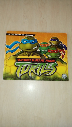 Album Tortugas Ninja Navarrete 2004 5 Figus Pegadas