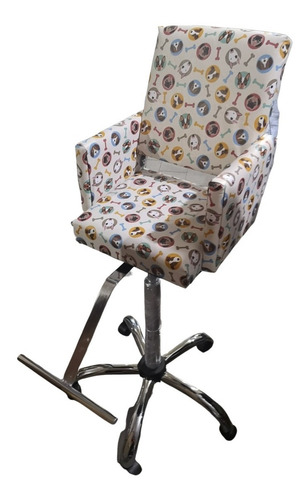 Imagen 5 de 6 de Sillon De Corte Infantil-niño Giratoria Pistón A Gas Fabrica