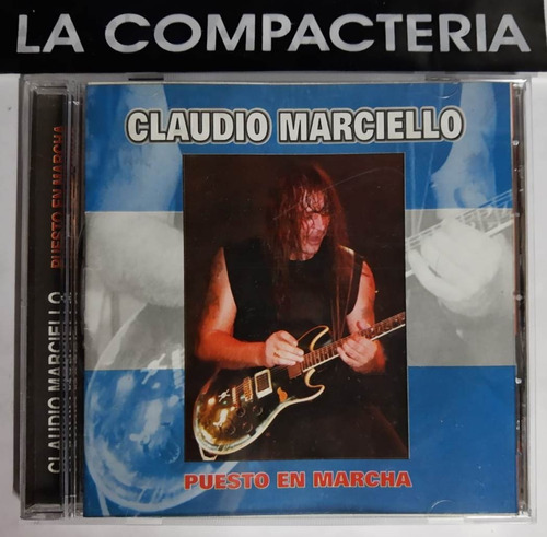 Cd Original - Claudio Marciello  Puesto En Marcha