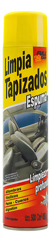 Limpia Tapizado Chenille Espuma + Paño Full Car