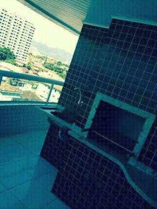 Imagem 13 de 23 de Apartamento Mobiliado Em Edifício Frente Ao Mar Com 2 Dormitórios À Venda, 68 M² Por R$ 320.000 - Maracanã - Praia Grande/sp - Ap3559