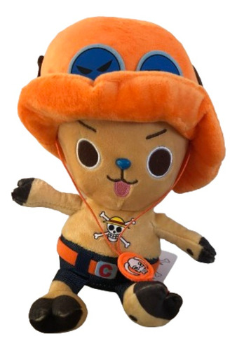 Peluche Tony Chopper Ace One Piece 25cm