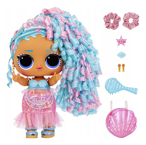 Lol Surprise Big Baby Hair Hair Hair - Splash Queen - Muñeca