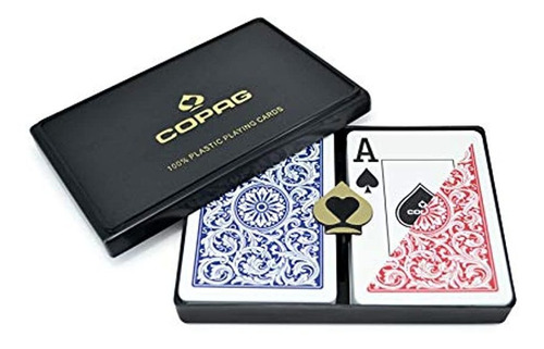 Juego De Cartas (100% Plástico), Diseño De Póquer