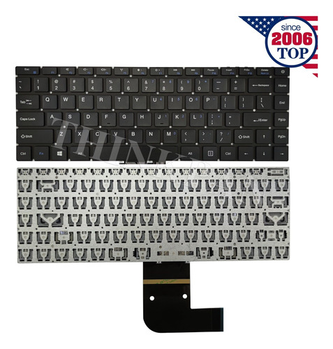 Genuine Us Keyboard For Gateway Gwtn133-1 Gwtn141-1 Gwtn Aab