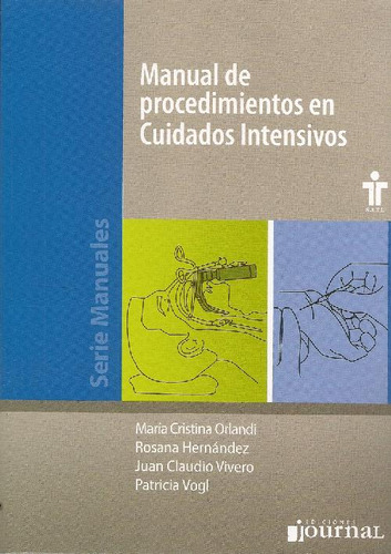 Libro Manual De Procedimientos En Cuidados Intensivos De Mar