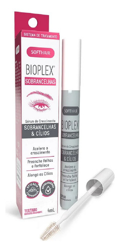 Softhair Bioplex Sobrancelhas Sérum De Crescimento 4ml