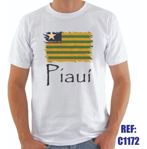 Camisa Piauí Bandeira Estado Brasil