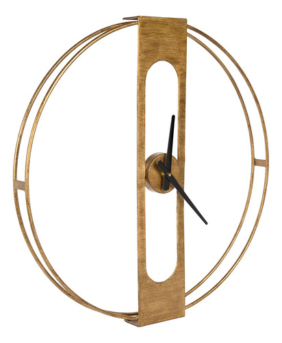 Kate And Laurel Urgo Numberless - Reloj De Pared De Metal, A