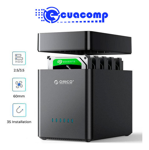Docking Station Orico Usb 3.0 A Sata 3.5 Hdd/ssd 90tb 5bahi