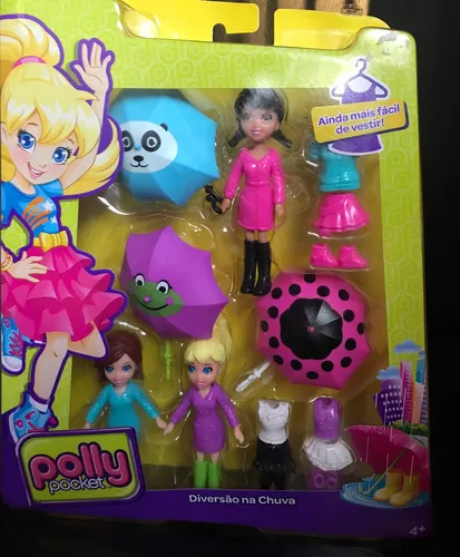 Polly Pocket Diversão Na Chuva - Mattel - A sua Loja de Brinquedos